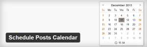 Schedule Post Calendar