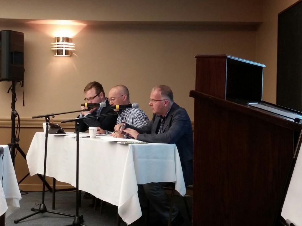 Paul Demers, François Coté et Roger Ouellette