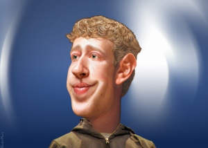 Mark Zuckerberg - Caricature