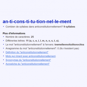 anticonstitutionnellement