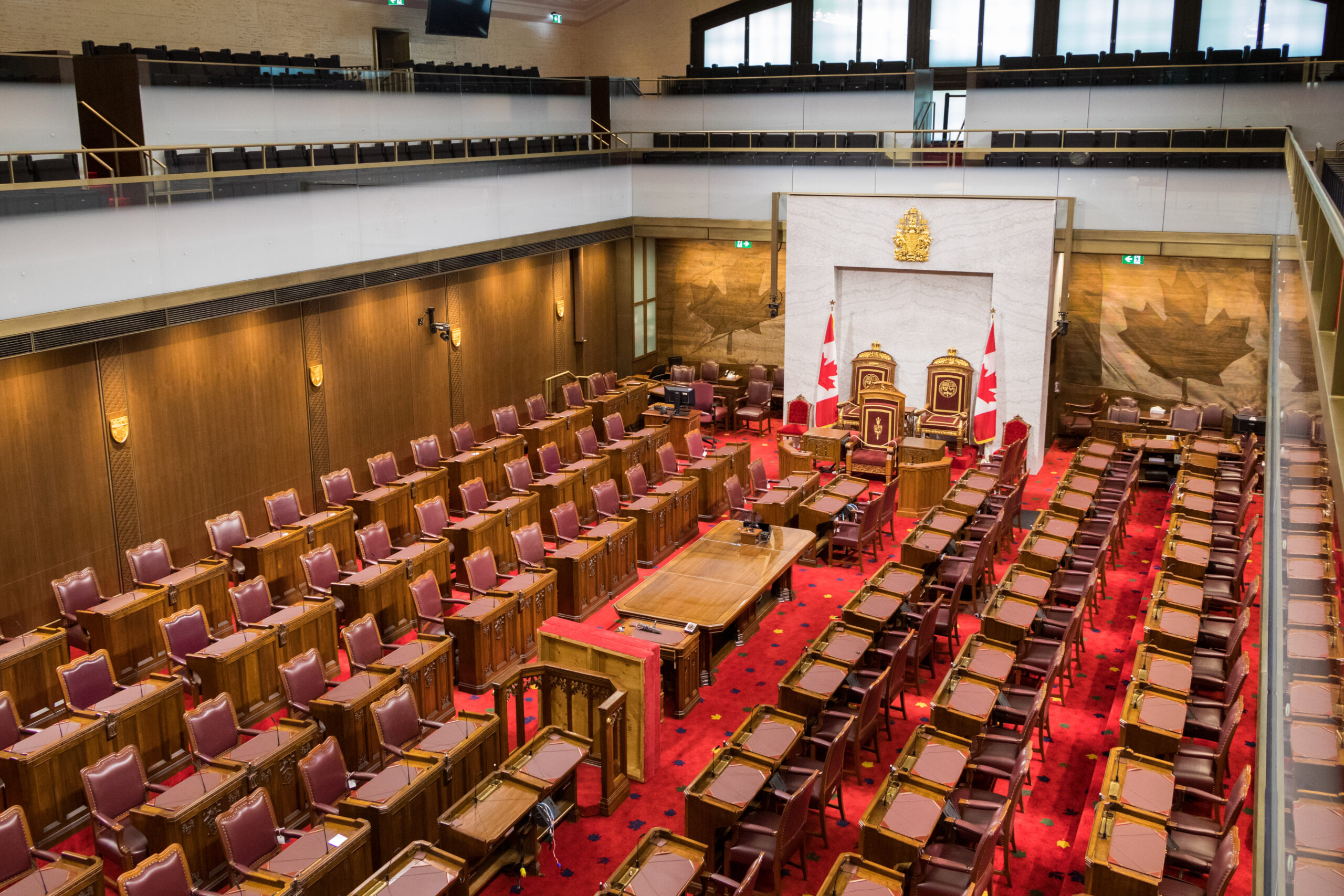 Chambre temporaire du Sénat canadien