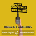 Édition du 3 octobre 2024